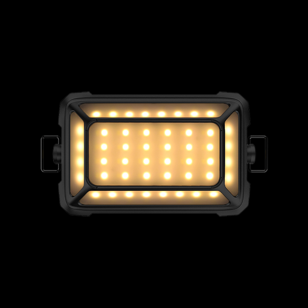 KZM 工業風行動電源LED燈(黑色)