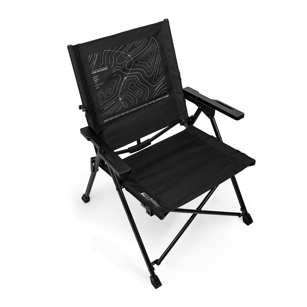 KZM 曲線低座折疊椅