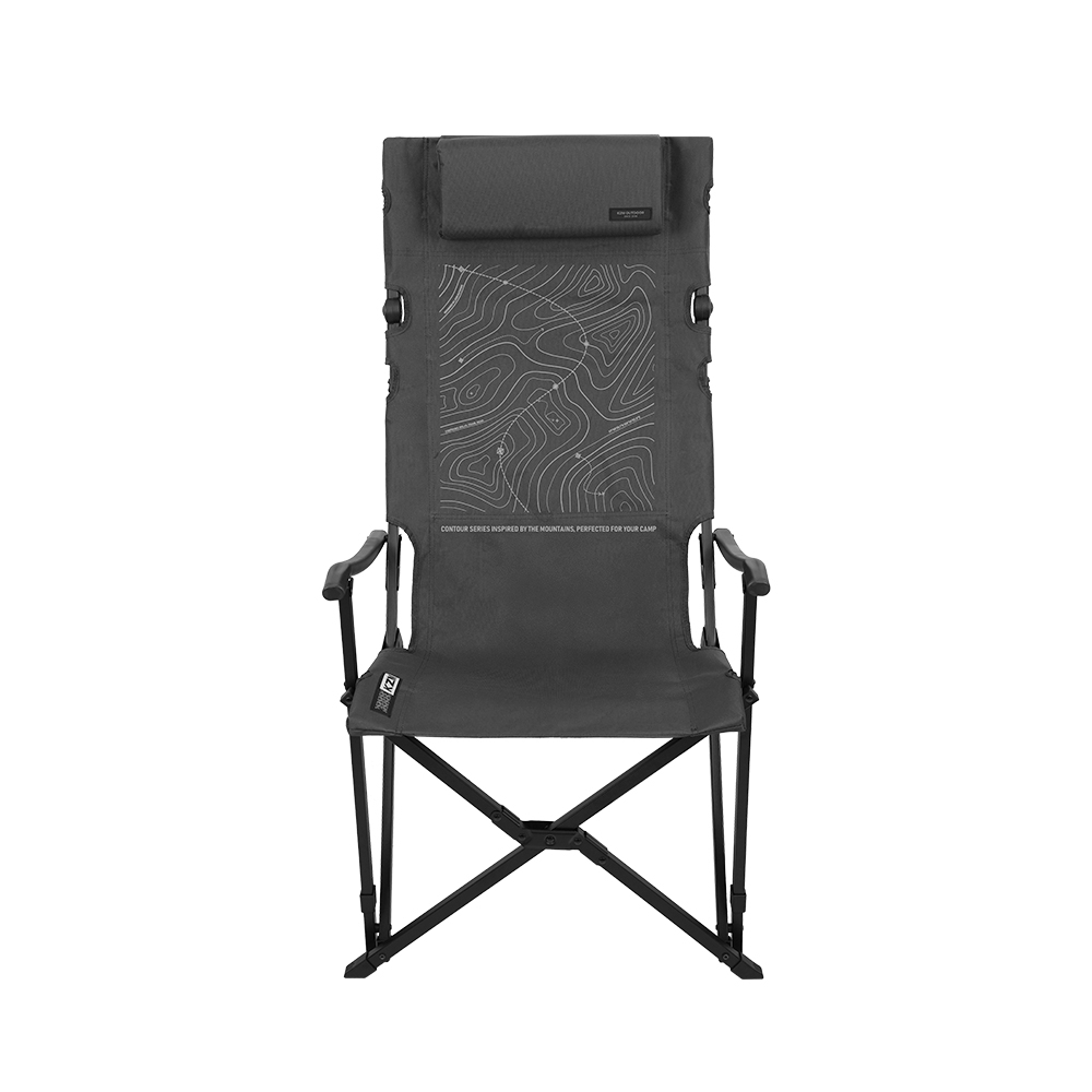 KZM 曲線高背折疊椅