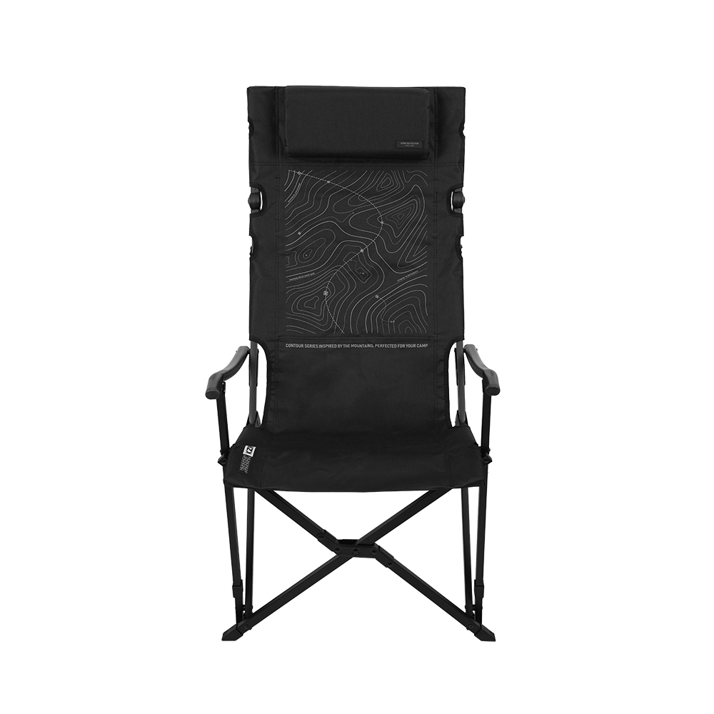 KZM 曲線高背折疊椅