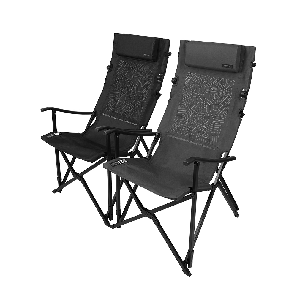 KZM 曲線高背折疊椅