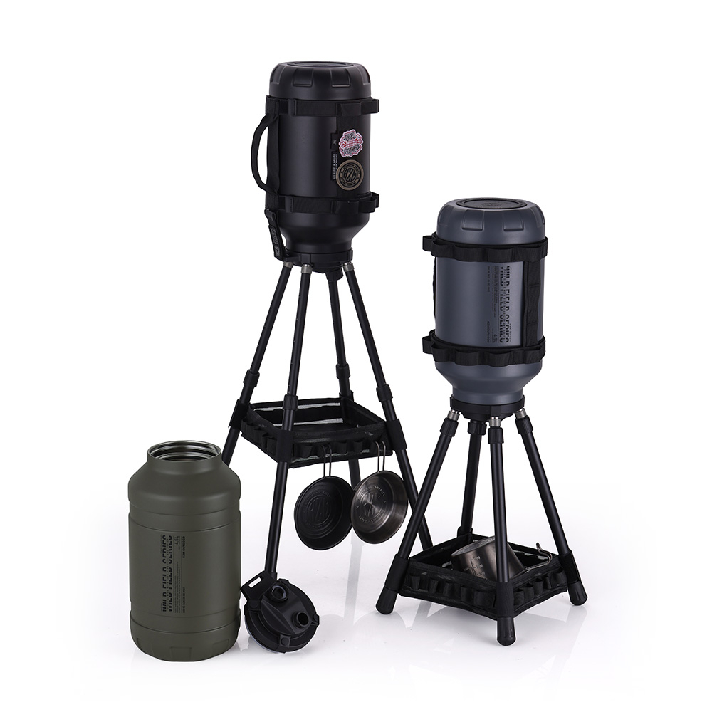 (預購)KZM 大容量保冰水壺4.5L套裝組 (水壺+水壺架)