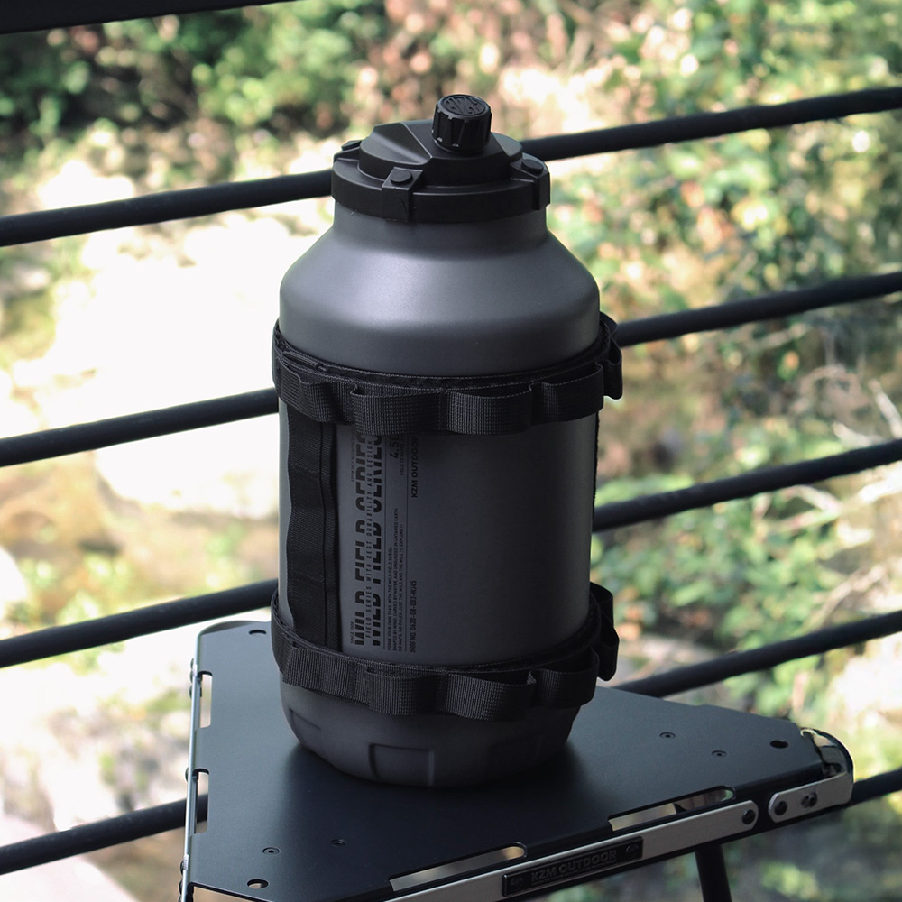 (預購)KZM 大容量保冰水壺4.5L套裝組 (水壺+水壺架)