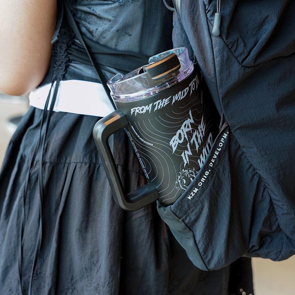 (預購) KZM 美式街頭不鏽鋼杯1.18ml