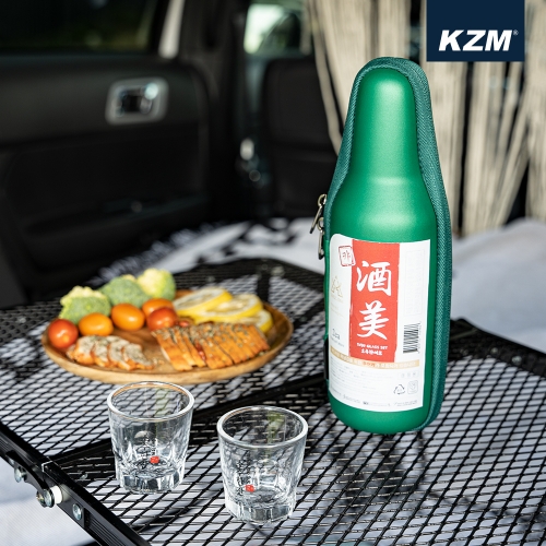 KZM 燒酒杯注酒器套組含保護套