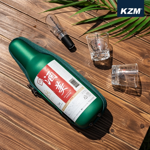 KZM 燒酒杯注酒器套組含保護套