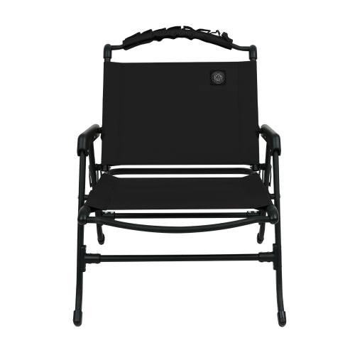 KZM 工業風低座折疊椅(黑色)