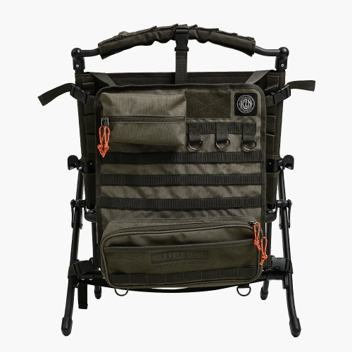 KZM 工業風椅背置物袋(軍綠)