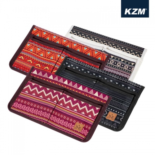 KZM 經典民族風椅側置物袋(紅色)